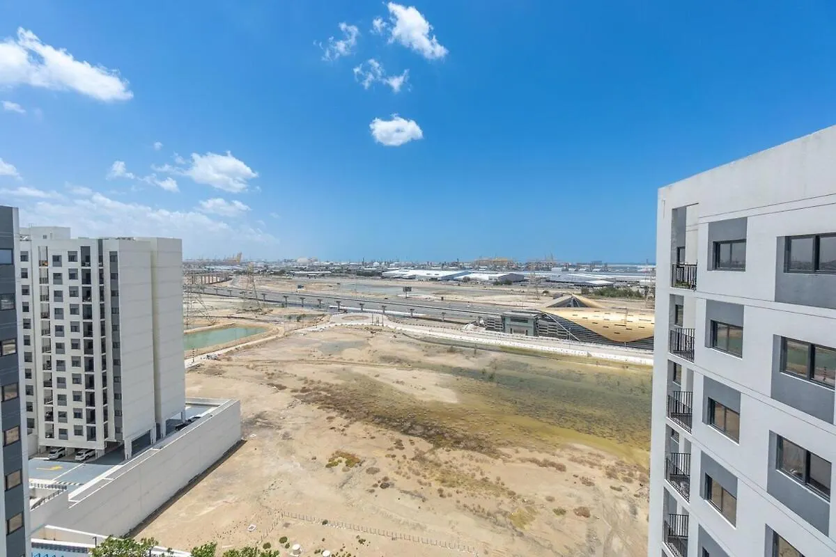 Peaceful 2-Bedroom Apartment In Jebel Ali Perfect For 6 Dubai Förenade Arabemiraten